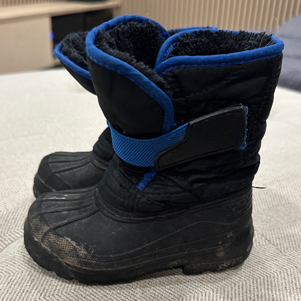 Target Kids Black and Blue Boots